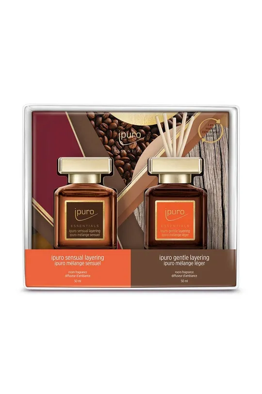 multicolore Ipuro set difusori fragranze Sensual & Gentle 2x50ml pacco da 2 Unisex