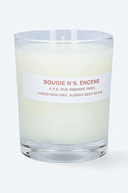 biały A.P.C. świeca zapachowa Unisex