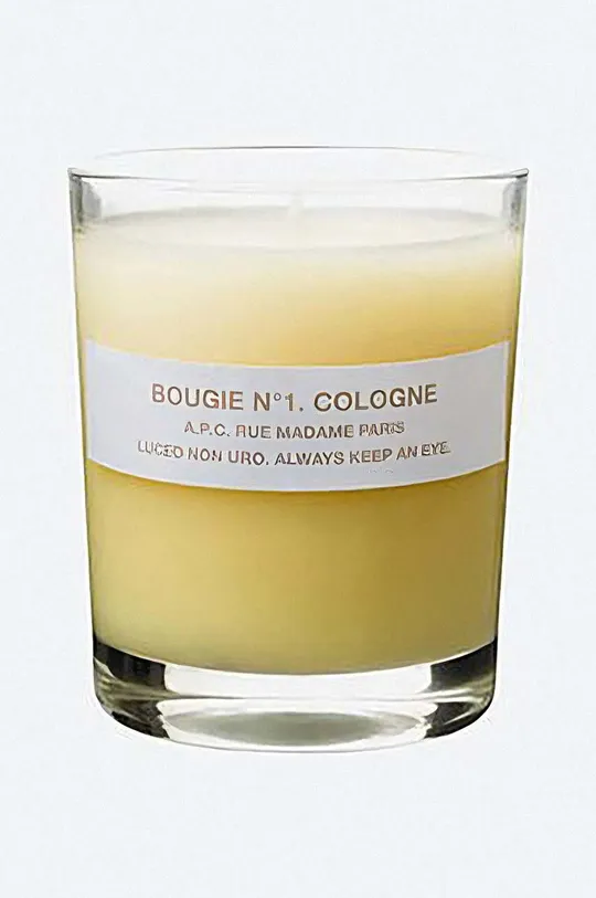 A.P.C. scented candle yellow