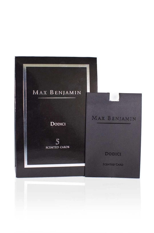 Set mirisnih kartica Max Benjamin Dodici 5-pack crna