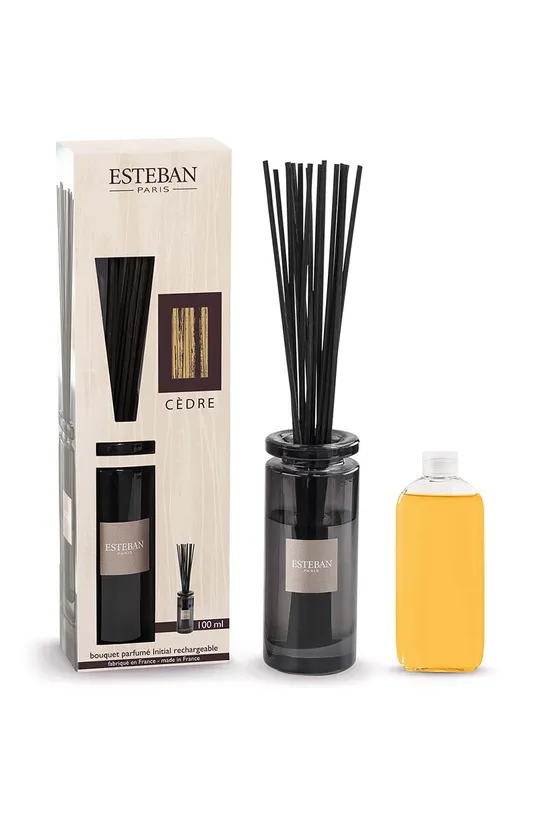 Aroma difuzér Esteban Cedre 100 ml čierna
