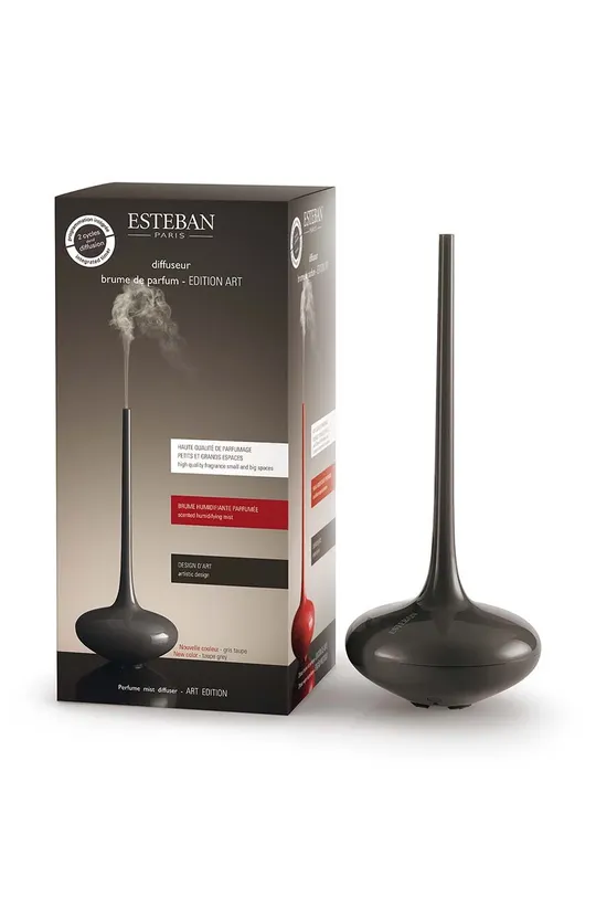 czarny Esteban dyfuzor ultradźwiękowy Unisex