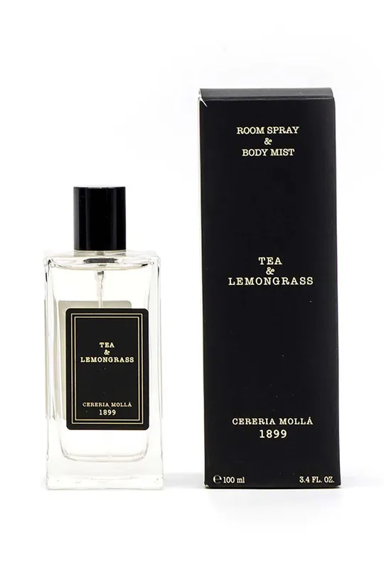 čierna Izbová vôňa Cereria Molla Tea & Lemongrass 100 ml Unisex