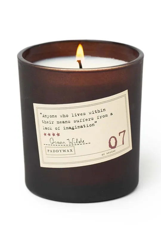 tirkizna Mirisna svijeća od sojinog voska Paddywax Library Oscar Wilde 170 g Unisex