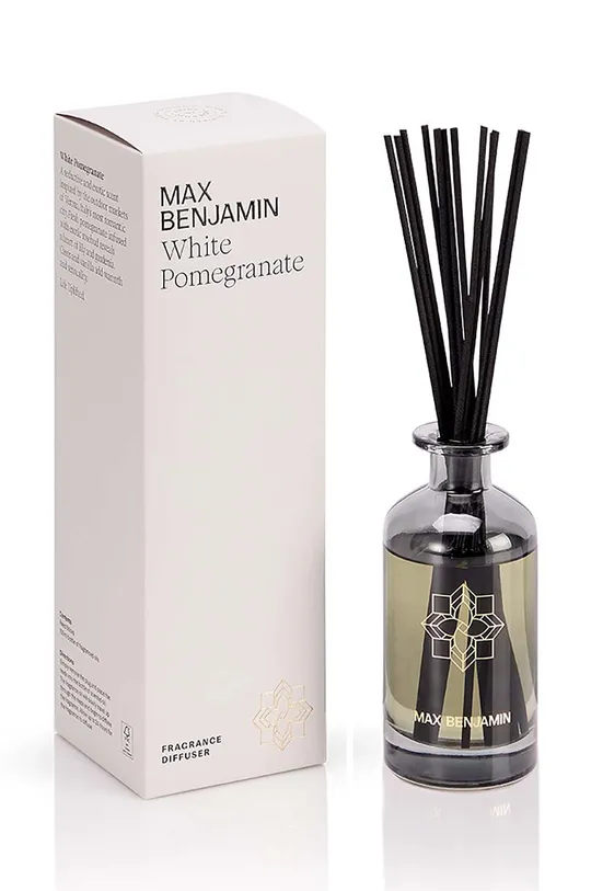 beżowy Max Benjamin dyfuzor zapachowy White Pomegranate 150 ml Unisex