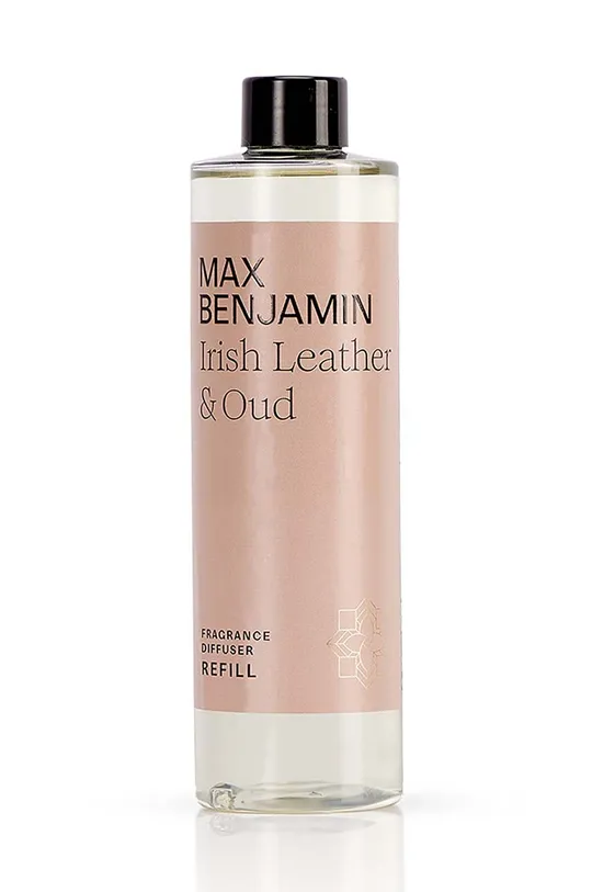 różowy Max Benjamin uzupełnienie do dyfuzora Irish Leather&Oud 300 ml Unisex