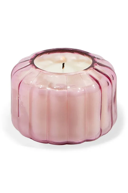 rózsaszín Paddywax illatgyertya szójaviaszból Ripple Desert Peach 128 g Uniszex