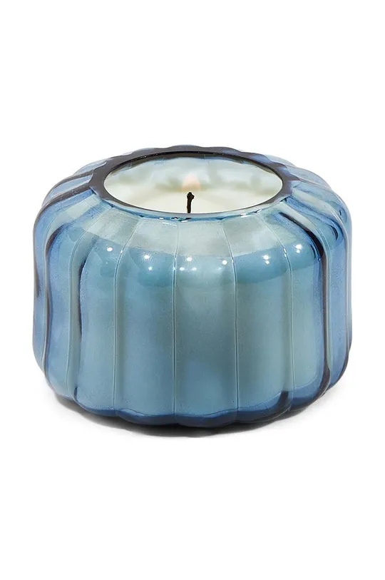 блакитний Ароматична соєва свічка Paddywax Ripple Peppered Indigo 128 g Unisex