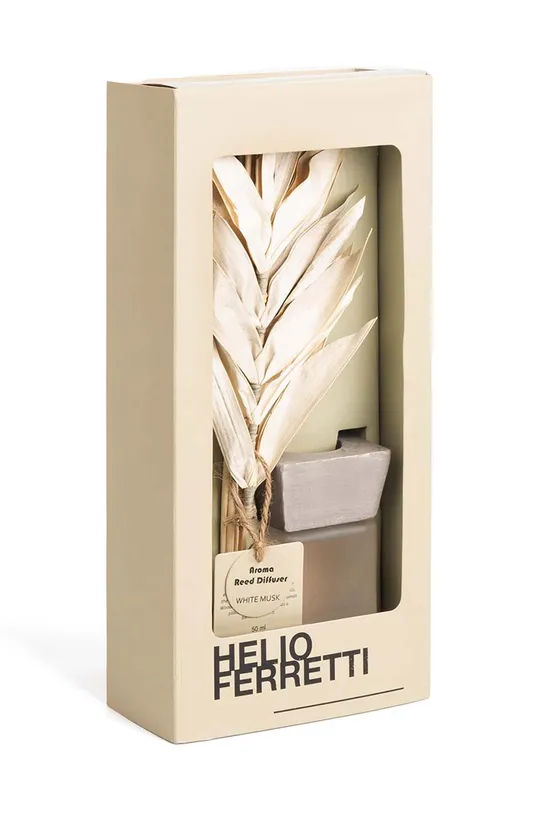 beżowy Helio Ferretti dyfuzor zapachowy White Almizlcle 50 ml