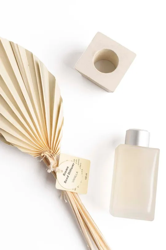 Helio Ferretti dyfuzor zapachowy Vanilla Scent 100 ml : Szkło, naturalne materiały