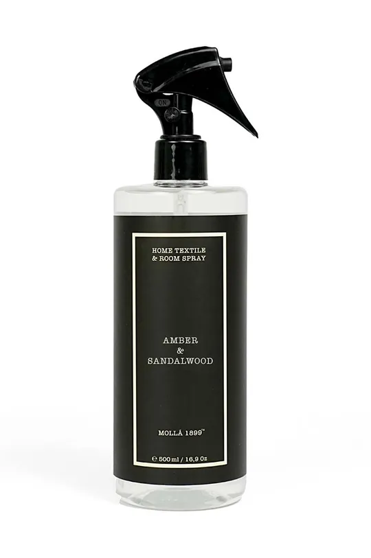 czarny Cereria Molla zapach do pomieszczeń Amber & Sandalwood 500 ml Unisex
