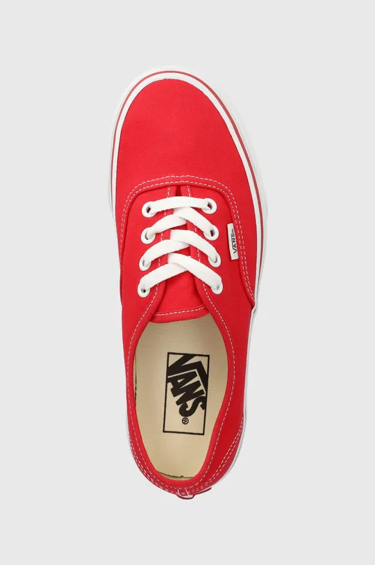 κόκκινο Πάνινα παπούτσια Vans Authentic