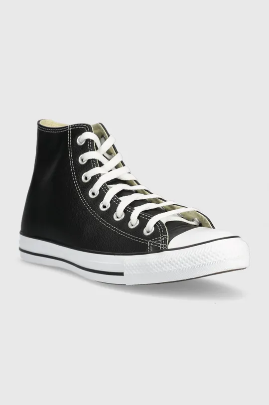 Кожаные ботинки Converse Chuck Taylor All Star чёрный