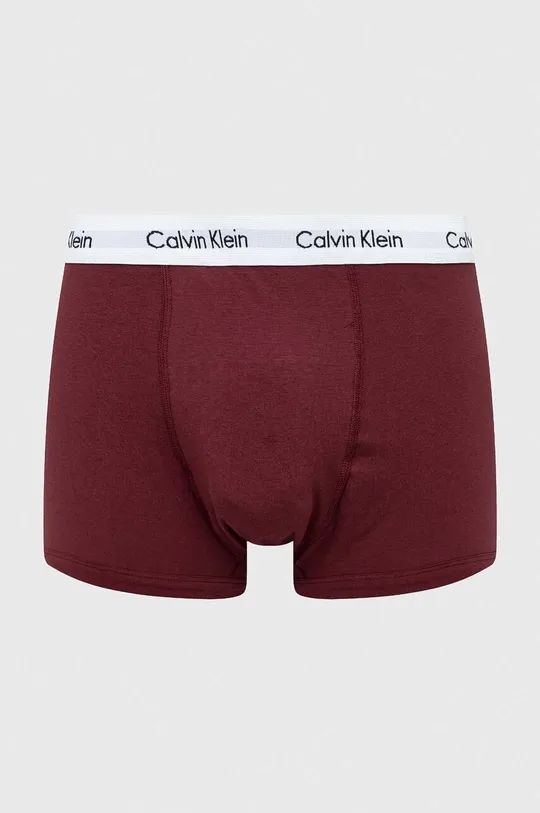 μπορντό Μποξεράκια Calvin Klein Underwear 3-pack
