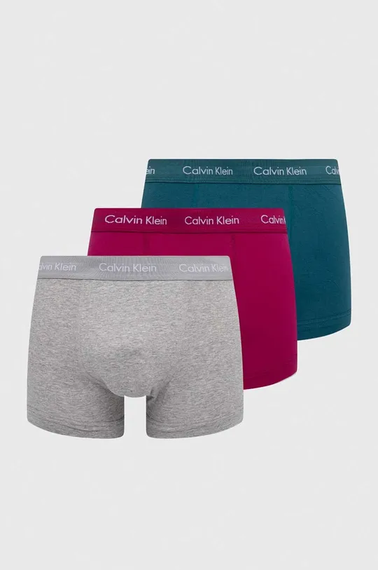 pisana Boksarice Calvin Klein Underwear 3-pack Moški