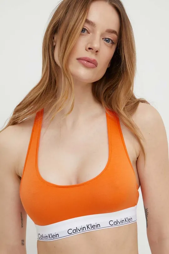 oranžová Podprsenka Calvin Klein Underwear Dámsky