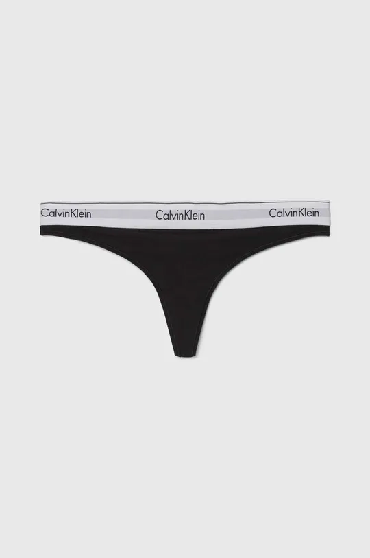 czarny Calvin Klein Underwear stringi Damski