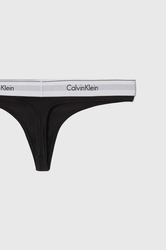 Στρινγκ Calvin Klein Underwear μαύρο