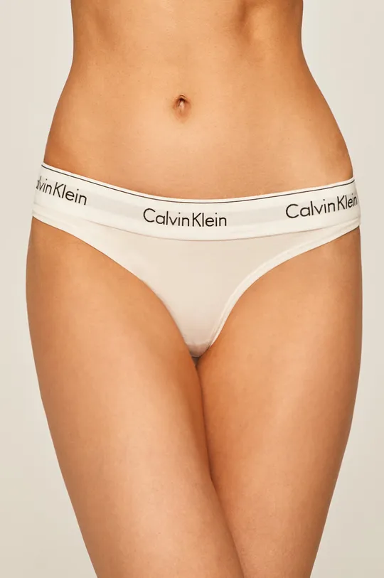 bijela Calvin Klein Underwear Tange Ženski
