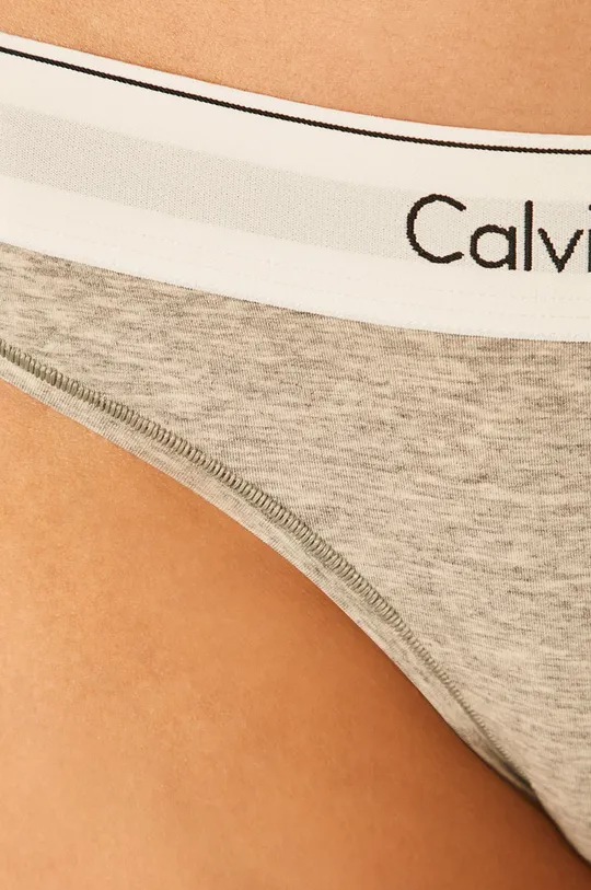 sivá Calvin Klein Underwear - Tangá
