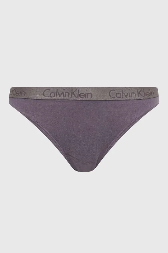 lila Calvin Klein Underwear bugyi 3 db