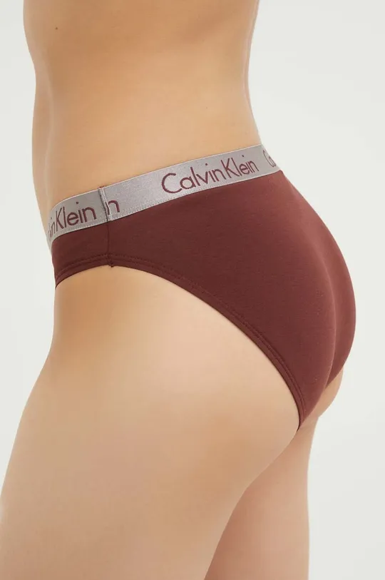 modrá Calvin Klein Underwear Nohavičky (3-PACK)