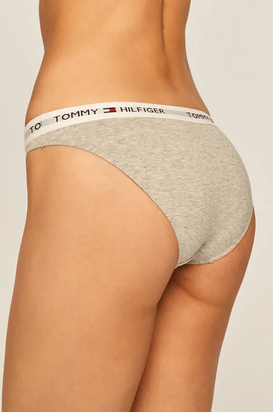 Tommy Hilfiger - Nohavičky Cotton bikini Iconic sivá