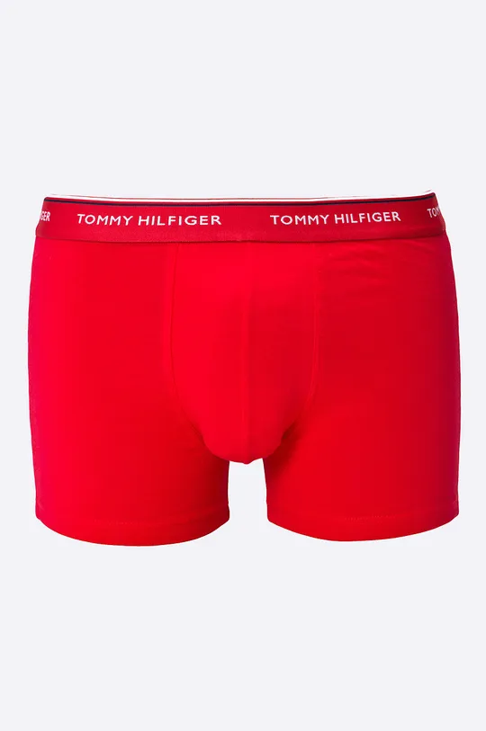 Boxerky Tommy Hilfiger 3-pak červená