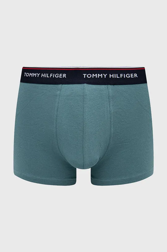zielony Tommy Hilfiger bokserki 3-pack
