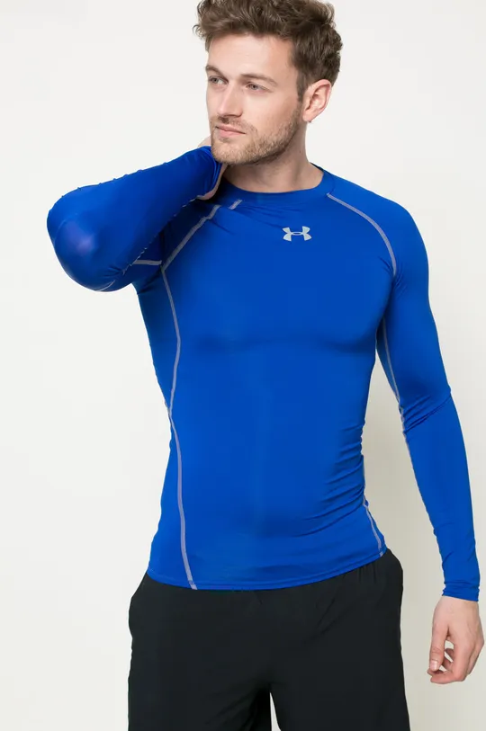 голубой Under Armour - Лонгслив HeatGear® Armour Long Sleeve Compression Shirt 1257471 Мужской