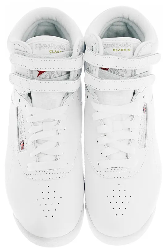 Reebok sneakers in pelle F/S Hi bianco