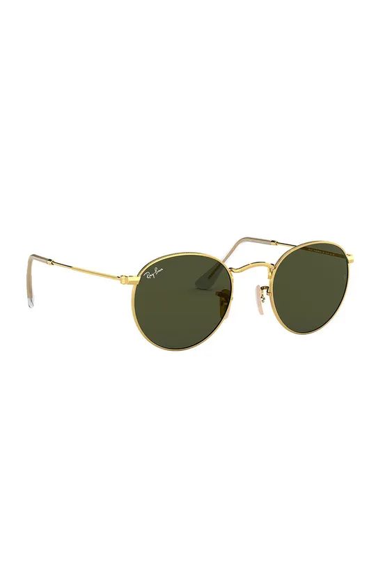 złoty Ray-Ban okulary przeciwsłoneczne ROUND METAL