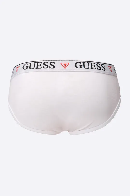 biela Guess Jeans - Slipy (3-pak)