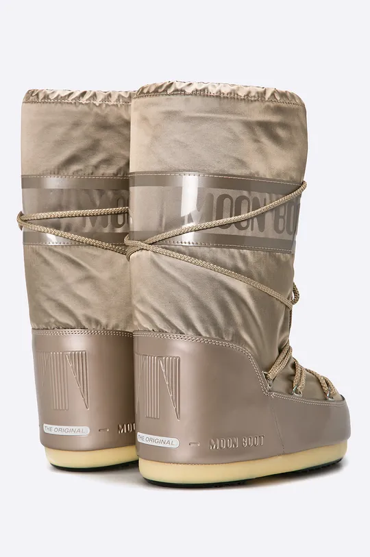 beige Moon Boot snow boots Glance Platinum