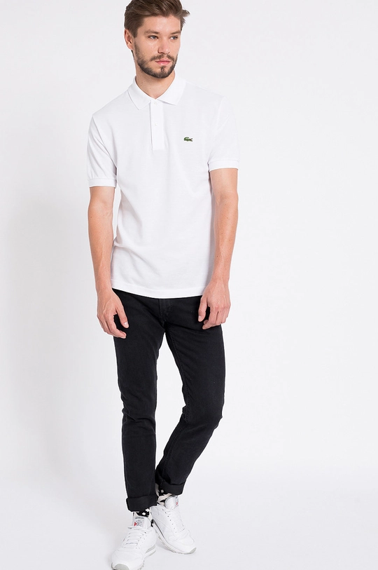 Lacoste polo shirt white