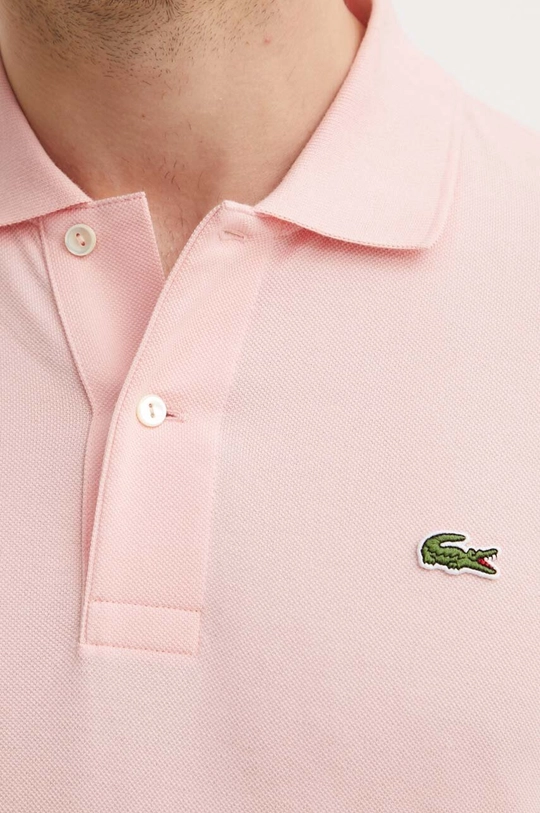 Хлопковое поло Lacoste Мужской