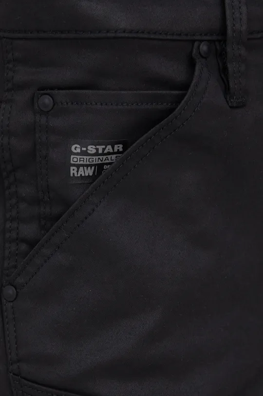 czarny G-Star Raw jeansy 5620 Custom Mid Skinny 60907.D011.082