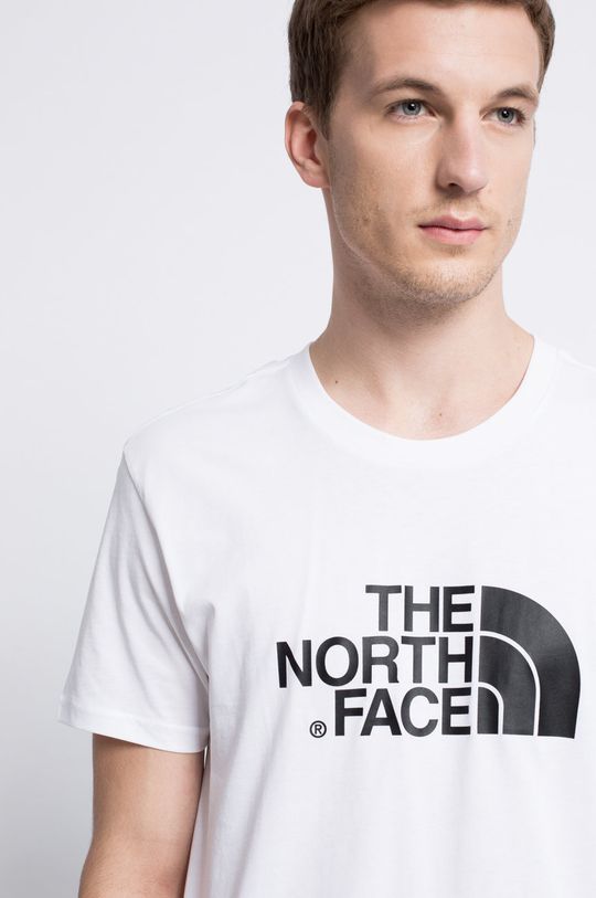 bílá Bavlněné tričko The North Face Easy