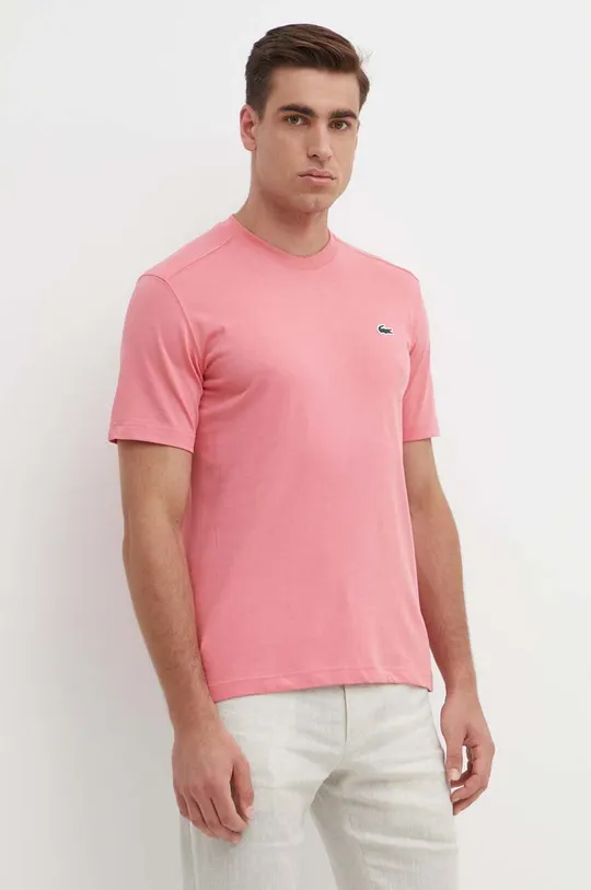 rózsaszín Lacoste t-shirt
