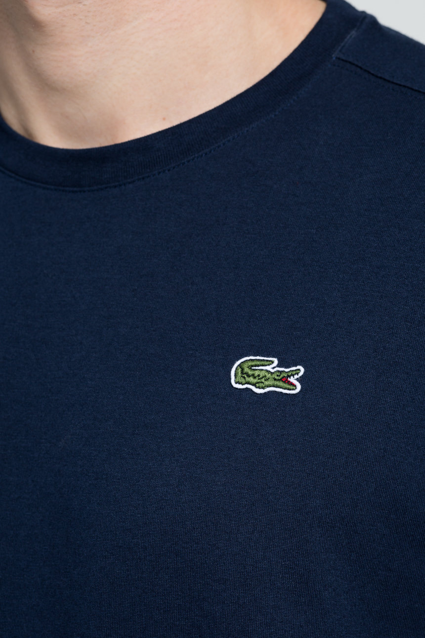 Lacoste tshirt men’s navy blue color buy on PRM