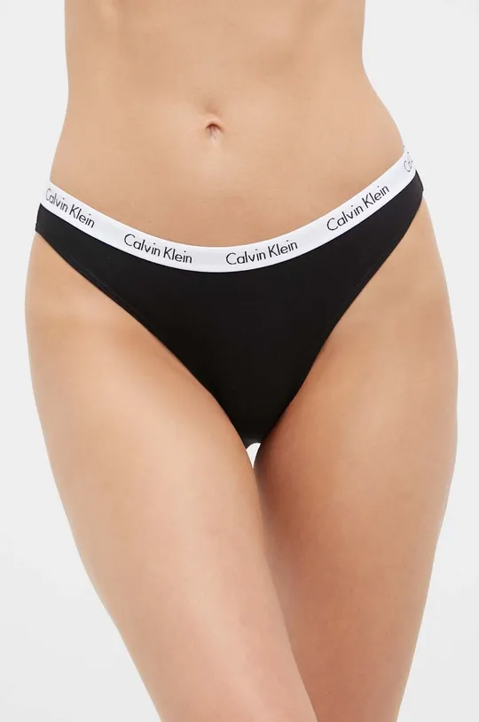 Calvin Klein Underwear bugyi 3 db 90% pamut, 10% elasztán