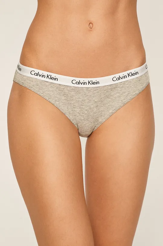 sivá Calvin Klein Underwear - Nohavičky (3 pak) Dámsky