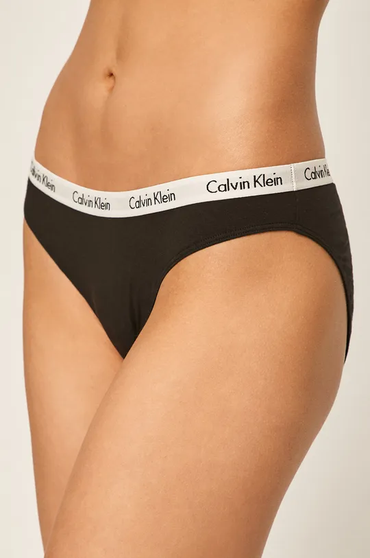 czarny Calvin Klein Underwear - Figi (3 pack) Damski