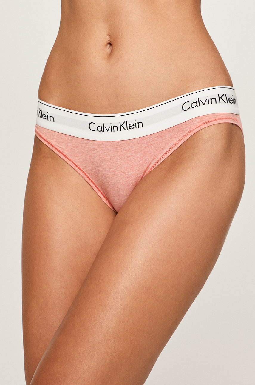 koralová Calvin Klein Underwear - Nohavičky Dámsky