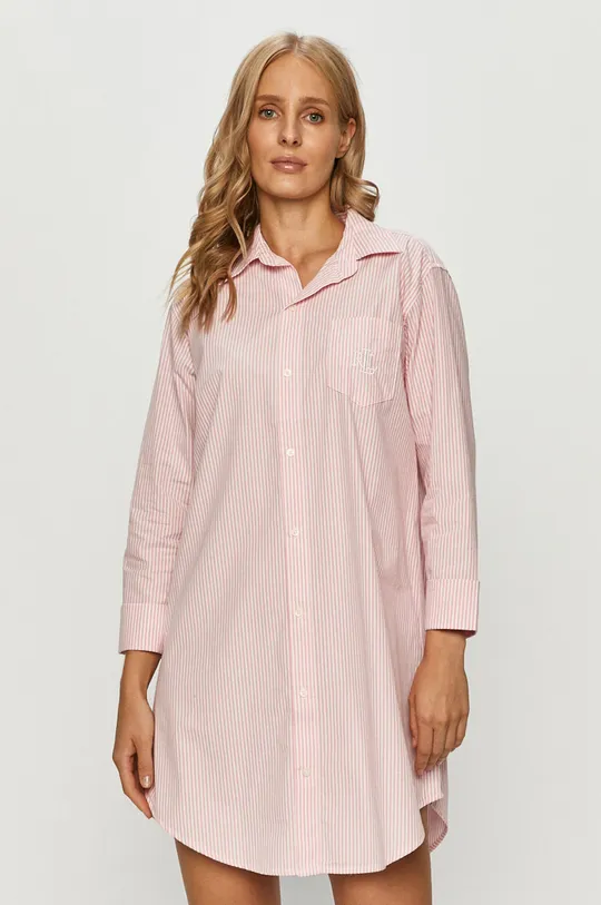 ružová Lauren Ralph Lauren - Nočná košeľa Dámsky