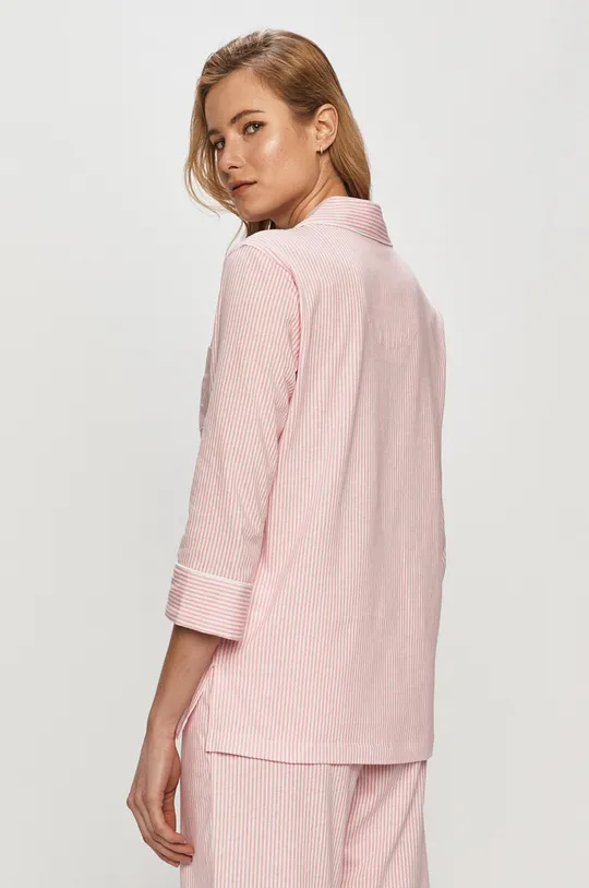 ružová Bavlnené pyžamo Lauren Ralph Lauren