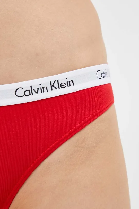 Odzież Calvin Klein Underwear figi 0000D1618E czerwony