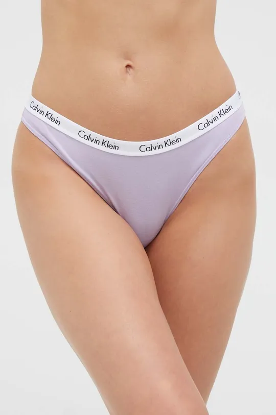 фиолетовой Трусы Calvin Klein Underwear 0000D1618E Женский