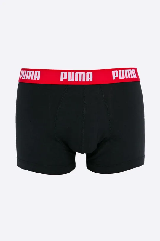Puma - Boxerky (2-pak) 88887011 čierna