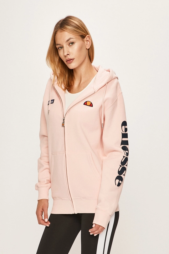 różowy Ellesse - Bluza Damski